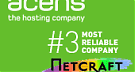 acens, tercera empresa de hosting del mundo más fiable según Netcraft