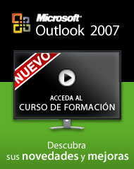 MS Outlook 2007: Acceda al curso de formación