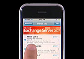 iPhone soportará Exchange