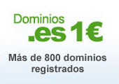 800 dominios .es registrados