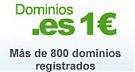 800 dominios .es registrados
