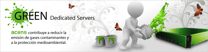 green dedicated servers - acens contribuye a reducir la emisión de gases