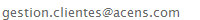 e-mail gestión de clientes
