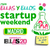 acens con el Sturtup Weekend Madrid, organizado por el equipo de Ellas2.0