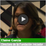 Elaine García - Directora de la Fundación Iniciador